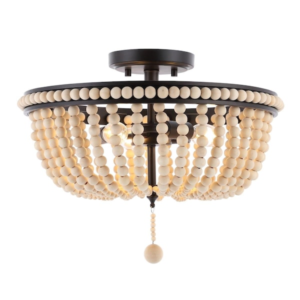 Safavieh Cascina Flush Mount, Oil Rubbed Bronze FLU4084A - main